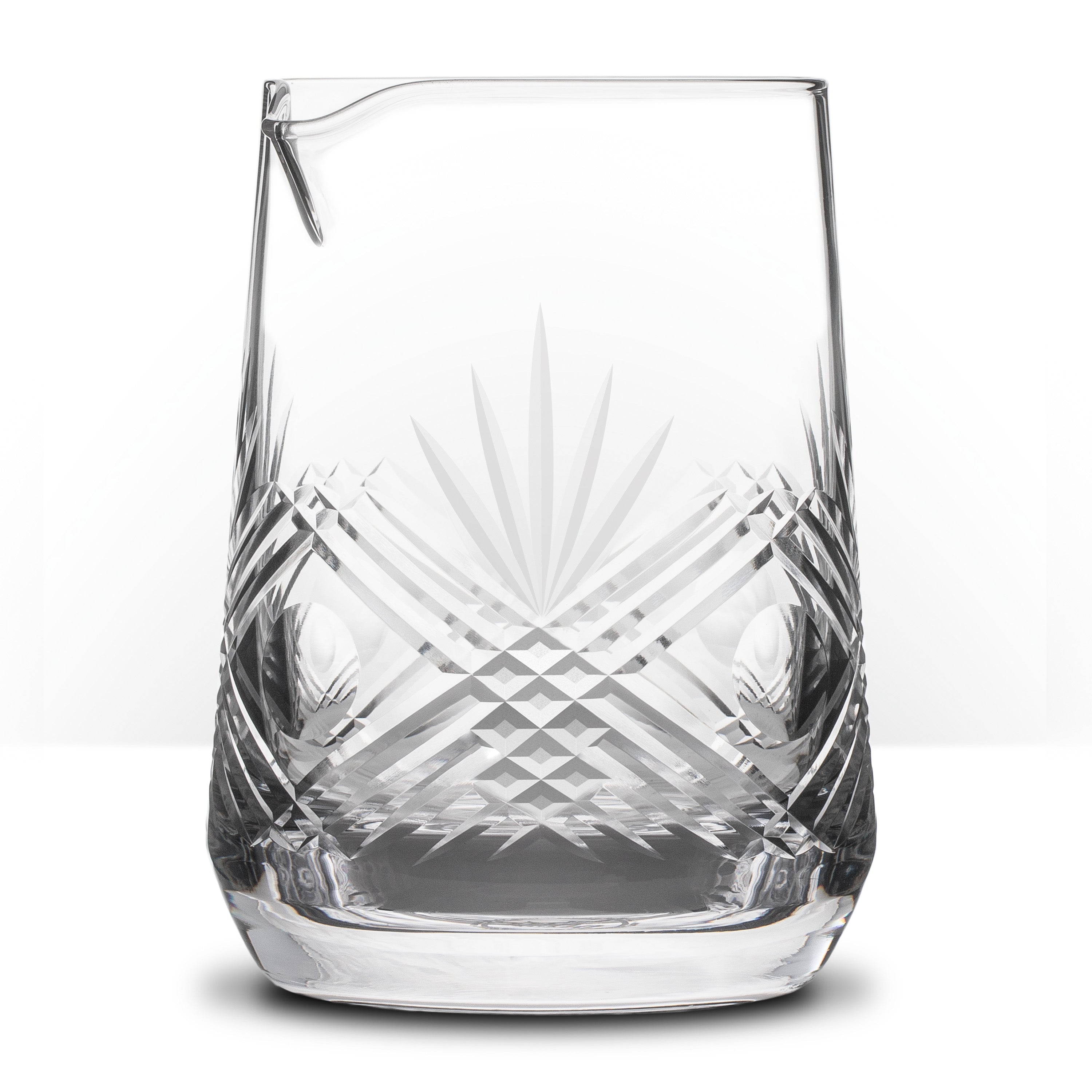 Cut Crystal Style Mixing Glass